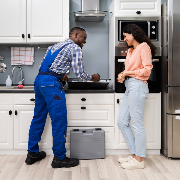 what kind of warranty do you offer on your cooktop repair services in Charlotte Iowa